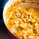 Butter chicken przepis keto i lowcarb, danie z dynia