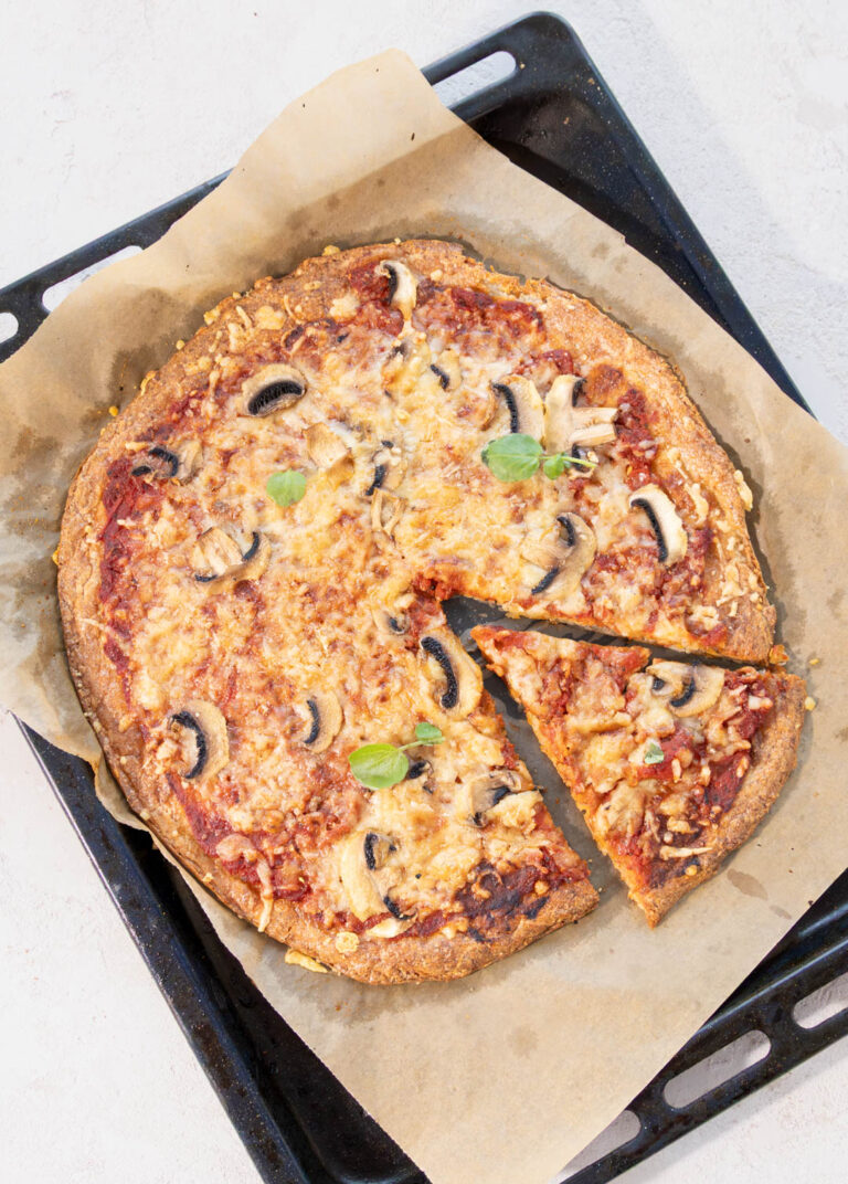 Keto pizza Pizza keto, lowcarb, bezglutenowa, zdrowa pizza