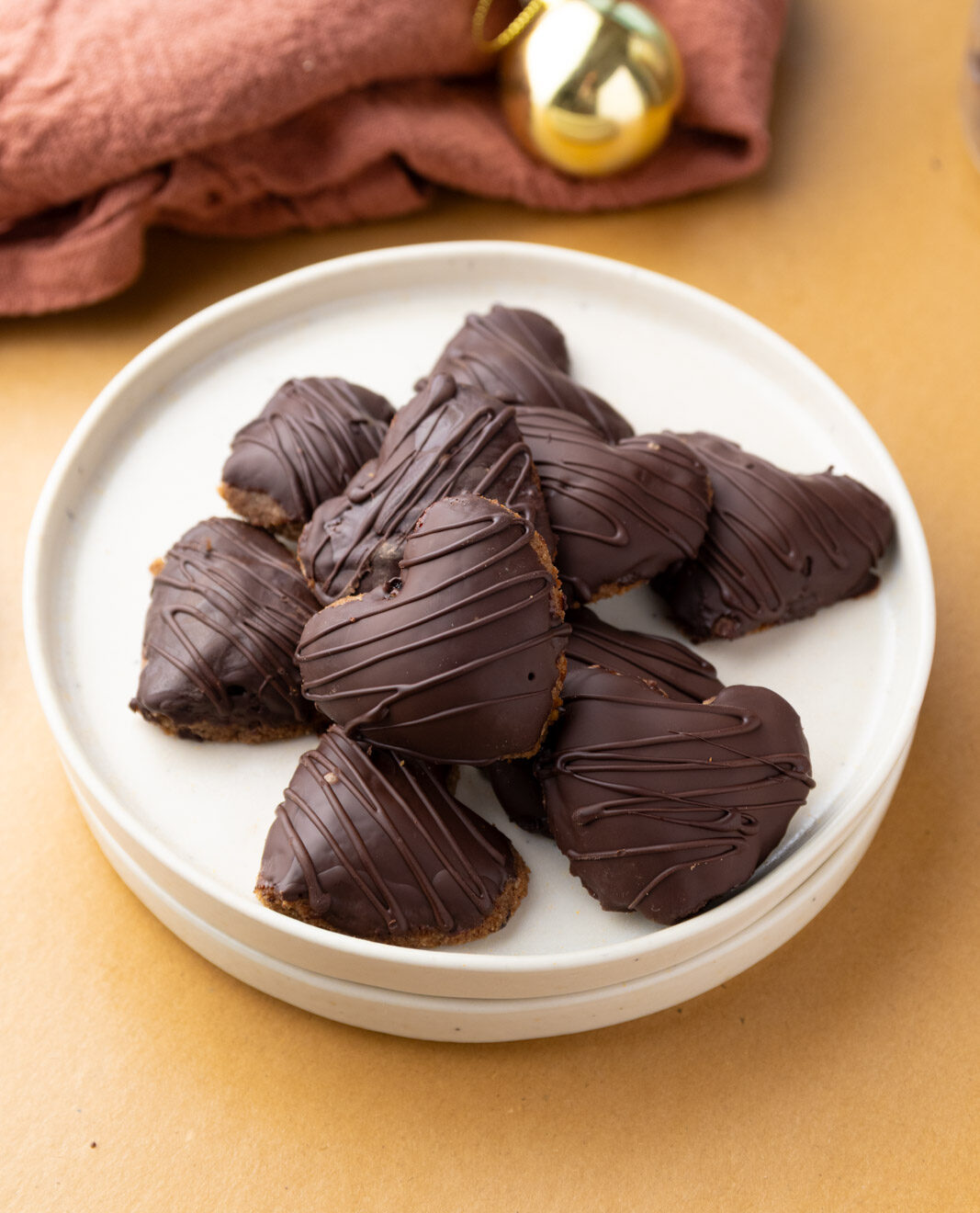 Keto pierniczki nadziewane alpejskie miękkie bez cukru