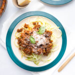 Spaghetti bolognese, sos boloński keto