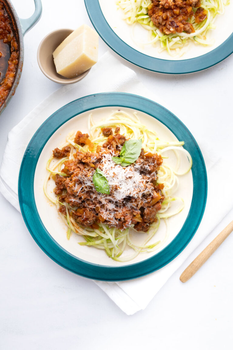 Spaghetti bolognese, sos boloński keto
