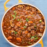 wołowina po burgundzku, beef bourguignon keto