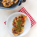 zapiekanka z kurczaka z pieczarkami i serem keto