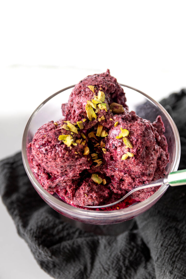 Jeszcze lepsze lody keto jagodowe Lody bez cukru keto i lowcarb